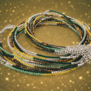 Dhan Yog Crystal Anklet Set