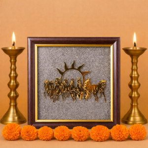 7 Running Horses Vastu Frame
