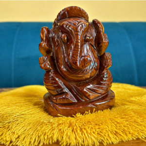 Red Jasper Ganesha Idol