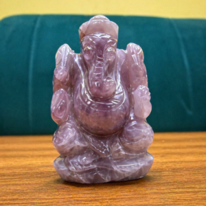Amethyst Ganesha Idol
