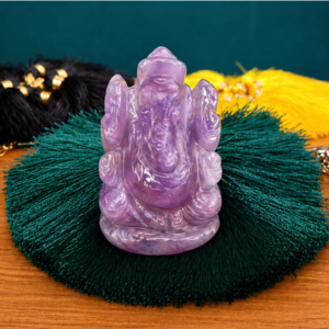 Amethyst Ganesha Idol