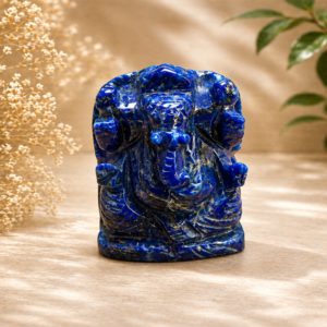 Lapis Lazuli Ganesha Idol