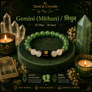 Gemini Zodiac Crystal Bracelet