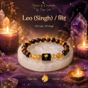 Leo Zodiac Crystal Bracelet