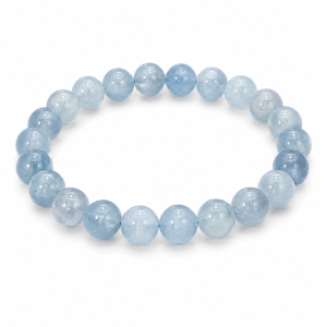 Natural Aquamarine Crystal Bracelet