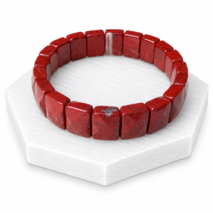 Natural Red Jasper Crystal Bracelet